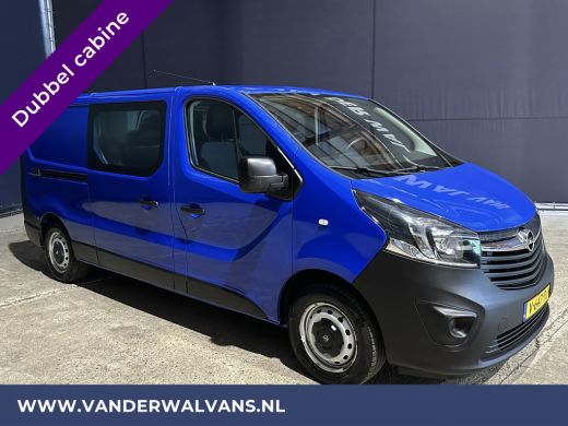 Opel Vivaro 1.6 CDTI 126pk L2H1 Dubbele cabine Euro6 Airco | 5-Zits | LED | Cruisecontrol | Trekhaak Parkeers... ActivLease financial lease