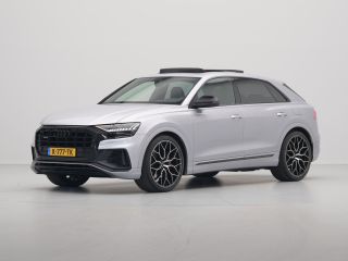 Audi Q8 55 TFSI e 381 pk quattro S-Line Panorama Matrix Led Camera Luchtvering Stoelverwarming Navigatie ...