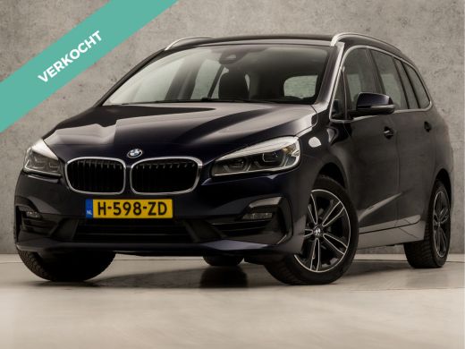 BMW 2 Serie Gran Tourer 218i Sportline 7 Persoons Automaat (PANORAMADAK, GROOT NAVI, HEAD-UP DISPLAY, LEDER, ...