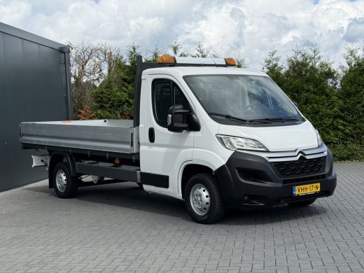 Citroën Jumper 2.2 BlueHDi 140 PK EURO 6 / L4 MAXI PICK UP / 4.20 LAADBAK / 1e EIG. / 2.5 TONS TREKHAAK / 3-ZITS ActivLease financial lease