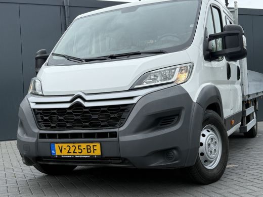 Citroën Jumper 2.2 HDI 150 PK PICK UP / M50 MAXILIFT KRAAN / L4 MAXI / 1e EIG. / 7 PERS. DUBBEL CABINE / AIRCO /... ActivLease financial lease