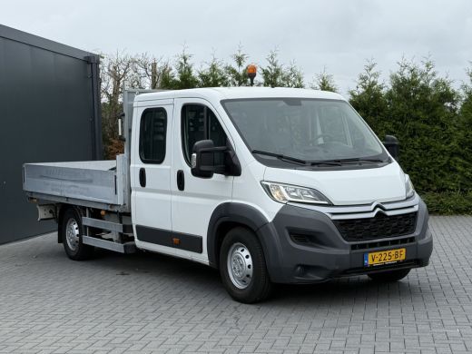 Citroën Jumper 2.2 HDI 150 PK PICK UP / M50 MAXILIFT KRAAN / L4 MAXI / 1e EIG. / 7 PERS. DUBBEL CABINE / AIRCO /... ActivLease financial lease