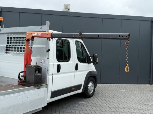 Citroën Jumper 2.2 HDI 150 PK PICK UP / M50 MAXILIFT KRAAN / L4 MAXI / 1e EIG. / 7 PERS. DUBBEL CABINE / AIRCO /... ActivLease financial lease