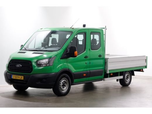 Ford Transit 350 2.0 TDCI 130pk E6 RWD D.C. Open Laadbak Trekhaak 2800kg 02-2018 ActivLease financial lease