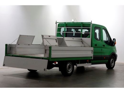 Ford Transit 350 2.0 TDCI 130pk E6 RWD D.C. Open Laadbak Trekhaak 2800kg 02-2018 ActivLease financial lease