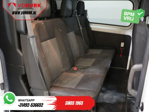 Ford Transit Custom 2.0 TDCI L2 Trend DC Dubbel Cabine BPM VRIJ! Stoelverw./ Carplay/ 2.7t Trekverm./ Navi/ PDC/ Cruise ActivLease financial lease