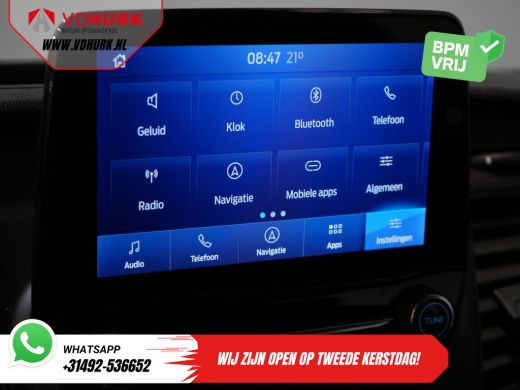 Ford Transit Custom 2.0 TDCI L2 Trend DC Dubbel Cabine BPM VRIJ! Stoelverw./ Carplay/ 2.7t Trekverm./ Navi/ PDC/ Cruise ActivLease financial lease