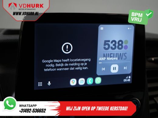 Ford Transit Custom 2.0 TDCI L2 Trend DC Dubbel Cabine BPM VRIJ! Stoelverw./ Carplay/ 2.7t Trekverm./ Navi/ PDC/ Cruise ActivLease financial lease