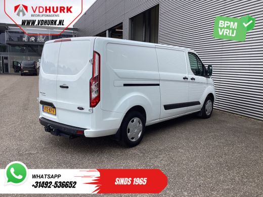 Ford Transit Custom 320 2.0 TDCI 130 pk L2 Trend BPM VRIJ! 2.8t Trekverm./ Stoelverw./ Carplay/ Camera/ PDC/ Cruise/ ... ActivLease financial lease