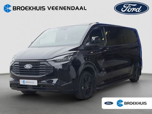 Ford Transit Custom 320 2.5 PHEV L2H1 Black Platinum Dubbelcabine