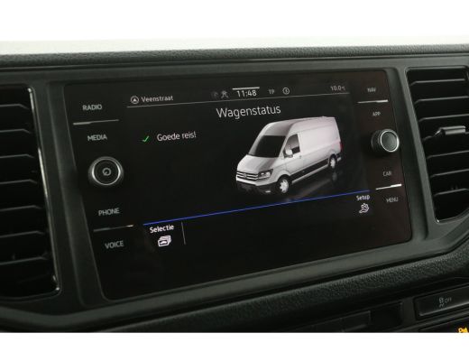 Volkswagen Crafter 30 2.0 TDI L3H3 | BPM VRIJ | Airco | Carplay | Cruise | 3-Zits | Parkeersens. | 17"LMV | Zonneklep ActivLease financial lease