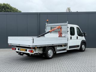 Citroën Jumper 2.2 HDI 150 PK PICK UP / M50 MAXILIFT KRAAN / L4 MAXI / 1e EIG. / 7 PERS. DUBBEL CABINE / AIRCO /...