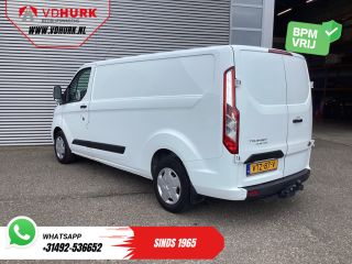 Ford Transit Custom 320 2.0 TDCI 130 pk L2 Trend BPM VRIJ! 2.8t Trekverm./ Stoelverw./ Carplay/ Camera/ PDC/ Cruise/ ...