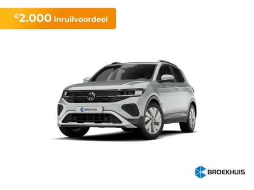 Volkswagen T-Cross Life Edition Inclusief €2000,- inruilvoordeel | 'App-Connect' draadloze smartphone integratie | A...