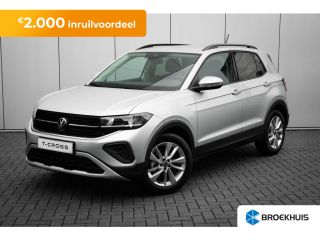 Volkswagen T-Cross Life Edition Inclusief €2000,- inruilvoordeel | 'App-Connect' draadloze smartphone integratie | A...