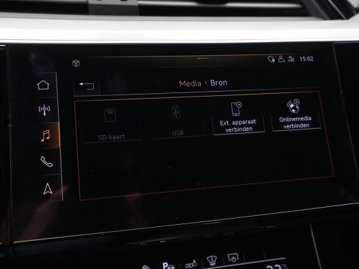 Audi e-tron e-tron 55 quattro 361pk advanced S-Line 95 kWh Navigatie Camera Stoelverwarming Side assist B&O 6 ActivLease financial lease