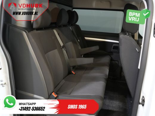 Fiat Scudo 2.0 MJ 180 pk Aut. DC Dubbel Cabine BPM VRIJ! Adapt.Cruise/ Xenon/ Climate/ Keyless/ Carplay/ NL ... ActivLease financial lease