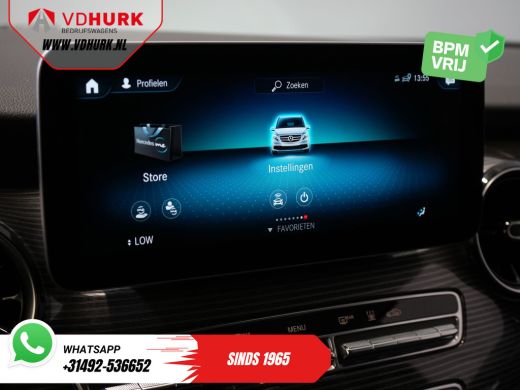 Mercedes-Benz V-Klasse 300d Aut. XL L3 Avantgarde Edition DC Dubbel Cabine BPM VRIJ! 2xElek.Schuifdeur/ Leder/ LED/ Stan... ActivLease financial lease
