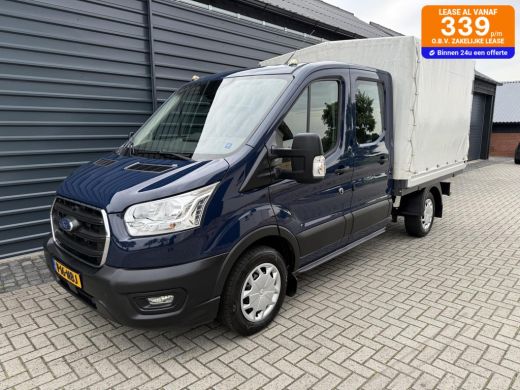 Ford Transit 350 2.0 TDCI DC 7 Persoons Pick-up RWD Airco!