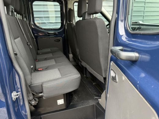 Ford Transit 350 2.0 TDCI DC 7 Pers,Open Laadbak ook in wit RWD Airco! ActivLease financial lease