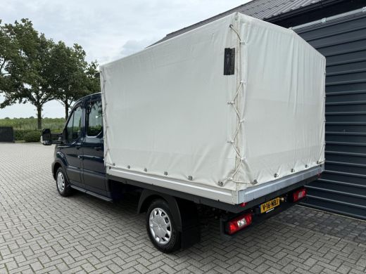 Ford Transit 350 2.0 TDCI DC 7 Pers,Open Laadbak ook in wit RWD Airco! ActivLease financial lease