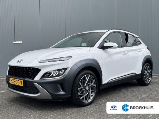 Hyundai Kona 1.6 GDI HEV 140pk Fashion Design Automaat | Carplay | Camera | Climate | Keyless | Navigatie | Kr... Hyundai Kona 1.6 GDI HEV 140pk Fashion Design Automaat | Carplay | Camera | Climate | Keyless | Navigatie | Kr...