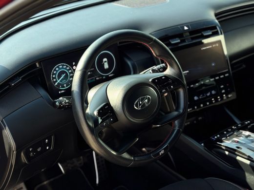 Hyundai Tucson 1.6 T-GDI PHEV N Line 4WD Sunset Red | 4 x 4 | Airco AUTO | Cruise Control Adaptive | Stoelverwar... ActivLease financial lease