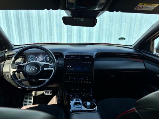 Hyundai Tucson 1.6 T-GDI PHEV N Line 4WD Sunset Red | 4 x 4 | Airco AUTO | Cruise Control Adaptive | Stoelverwar... ActivLease financial lease