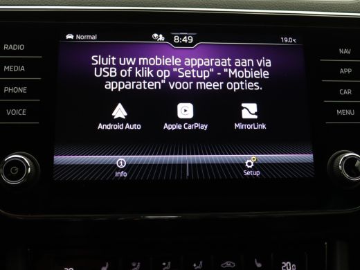 Skoda Superb Combi 1.4 TSI iV Sportline Business Trekhaak wegklapbaar, Elek. achterklep, Stoel-Stuurverwarming... ActivLease financial lease