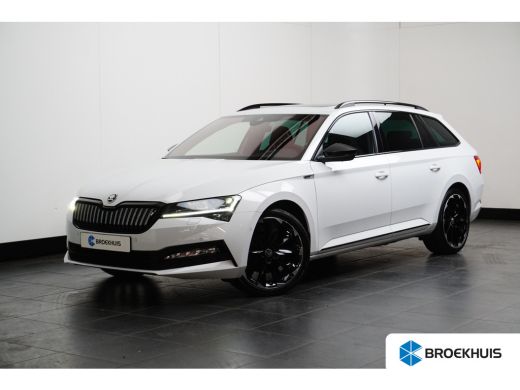 Skoda Superb Combi 1.4 TSI PHEV 204PK DSG-6 iV Sportline Business | TREKHAAK | PANORAMADAK | NAVIGATIE | 19 IN...