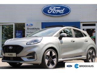 Ford Puma 1.0EB ST-LINE X AUTOMAAT | NIEUW MODEL | PANODAK | LEDER | ADAPTIVE CRUISE | WINTERPACK | EL. ACH...