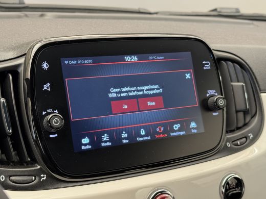 Fiat 500 1.0 Hybrid Cult | Airco | Carplay | Bluetooth | Parkeersensoren Achter | DAB | Centrale Vergrende... ActivLease financial lease
