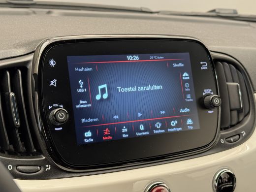 Fiat 500 1.0 Hybrid Cult | Airco | Carplay | Bluetooth | Parkeersensoren Achter | DAB | Centrale Vergrende... ActivLease financial lease