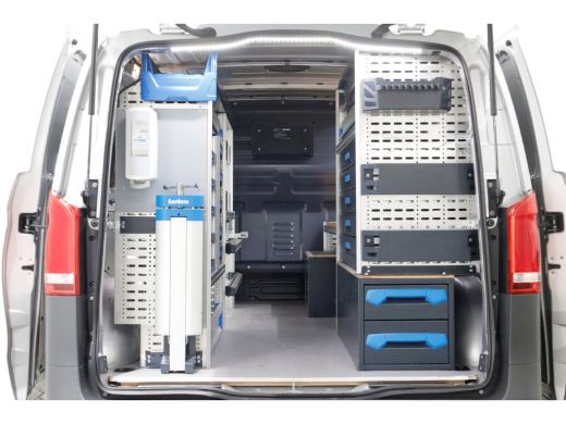 Mercedes-Benz Vito 114 CDI 136pk Compact 9G Automaat 2x Schuifdeur/LED/Camera/Inrichting 05-2022 ActivLease financial lease