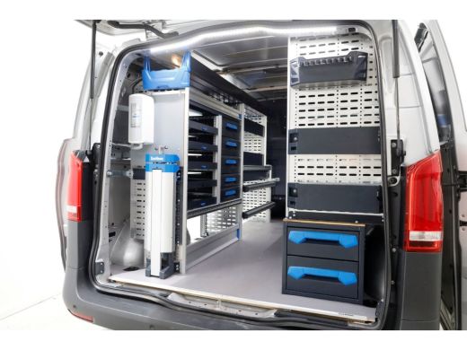 Mercedes-Benz Vito 114 CDI 136pk Compact 9G Automaat 2x Schuifdeur/LED/Camera/Inrichting 05-2022 ActivLease financial lease