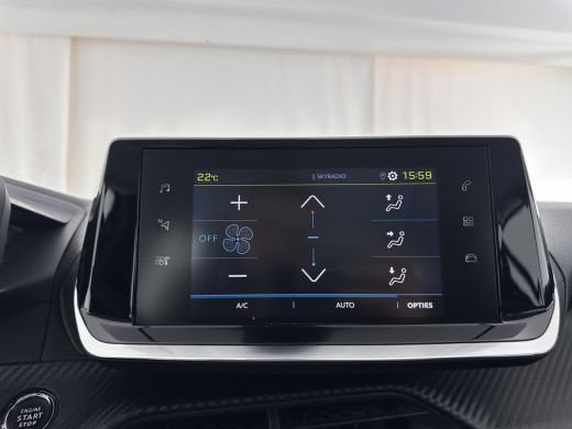 Peugeot e-208 EV Allure 50 kWh {SOH-93%} (INCL-BTW) Aut.*LEATHER-FABRIC | DIGI-COCKPIT | CARPLAY | LANE-ASSIST ... ActivLease financial lease