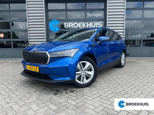 Skoda Enyaq iV 60 180 pk | Achteruitrijcamera | Dodehoek detectie | Voorstoelen verwarmd Skoda Enyaq iV 60 180 pk | Achteruitrijcamera | Dodehoek detectie | Voorstoelen verwarmd