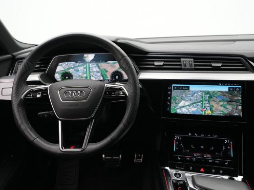 Audi Q8 Sportback e-tron 55 quattro 408pk S-Line Edition 115 kWh Panorama Trekhaak 360 camera Bang & Olufsen Luchtvering C... ActivLease financial lease