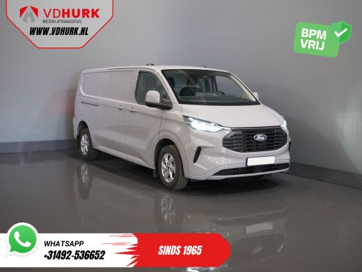 Ford Transit Custom 2.0 TDCI 150 pk L2 Limited BPM VRIJ! (DEMO) Garantie tot 9-29'/ LED/ 2x Schuifdeur/ Stoelverw./ C...