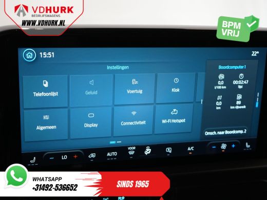 Ford Transit Custom 2.0 TDCI 150 pk L2 Limited BPM VRIJ! (DEMO) Garantie tot 9-29'/ LED/ 2x Schuifdeur/ Stoelverw./ C... ActivLease financial lease