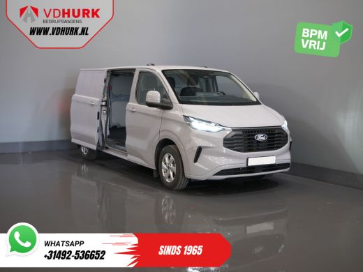 Ford Transit Custom 2.0 TDCI 150 pk L2 Limited BPM VRIJ! (DEMO) Garantie tot 9-29'/ LED/ 2x Schuifdeur/ Stoelverw./ C... ActivLease financial lease
