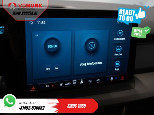 Ford Transit Courier 44 kWh 293km WLTP/ Snellader/ Stoelverw./ Stuurverw./ Carplay/ Camera/ PDC/ Climate ActivLease financial lease