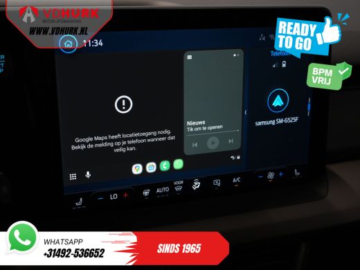 Ford Transit Courier 44 kWh 293km WLTP/ Snellader/ Stoelverw./ Stuurverw./ Carplay/ Camera/ PDC/ Climate ActivLease financial lease