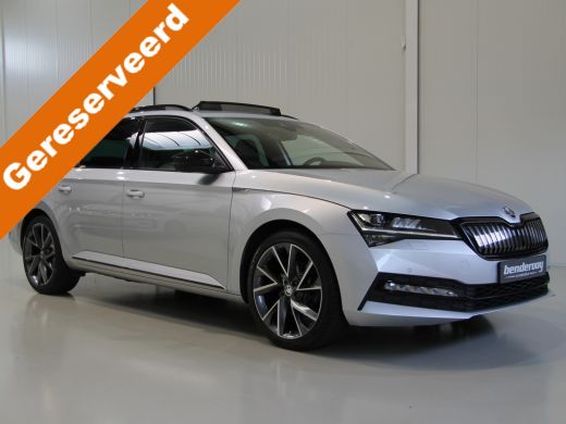 Skoda Superb Combi 1.4 TSI iV 218pk Sportline | Pano dak | Trekhaak