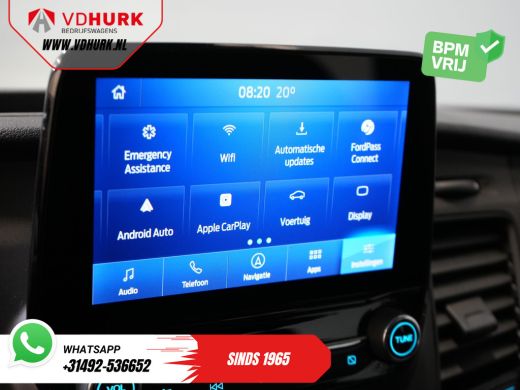 Ford Transit Custom 2.0 TDCI L2 Trend DC Dubbel Cabine BPM VRIJ! NL Auto/ Stoelverw./ Carplay/ 2.7t Trekverm./ Navi/ ... ActivLease financial lease