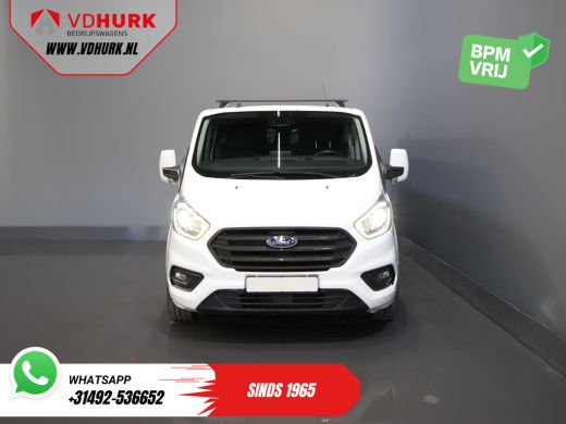 Ford Transit Custom 2.0 TDCI L2 Trend DC Dubbel Cabine BPM VRIJ! NL Auto/ Stoelverw./ Carplay/ 2.7t Trekverm./ Navi/ ... ActivLease financial lease