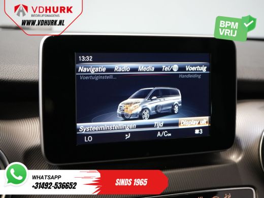 Mercedes-Benz V-Klasse 250d XL L3 Avantgarde DC Dubbel Cabine BPM VRIJ! LED/ Leder/ Climate/ 2xSchuifdeur/ Standkachel/ ... ActivLease financial lease