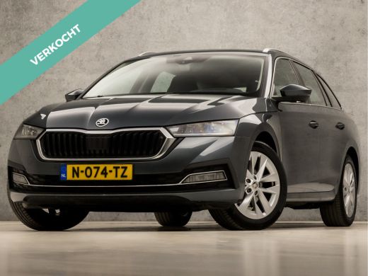 Skoda Octavia Combi 1.0 e-TSI Sport Automaat (VIRTUAL COCKPIT, APPLE CARPLAY, HEAD-UP DISPLAY, STUUR/STOELVERWA...