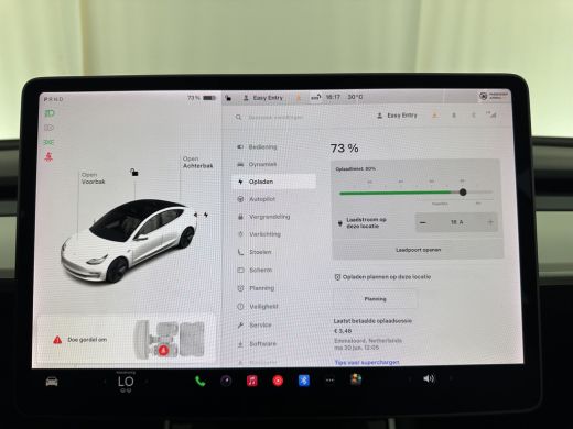 Tesla Model 3 Long Range AWD 75 kWh [ 3-Fase ] (INCL-BTW) Aut. *PANO | AUTO-PILOT | LUXURY-LEATHER | TOWBAR | K... ActivLease financial lease