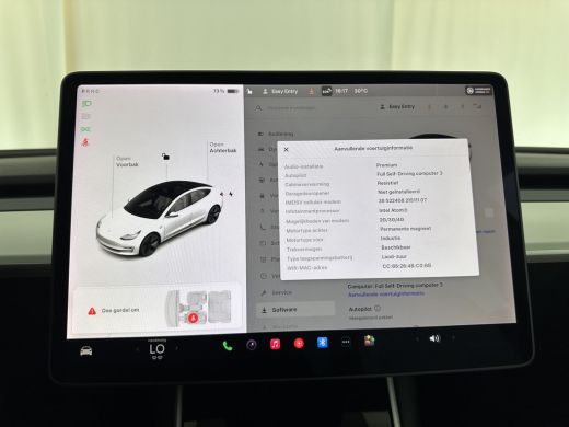 Tesla Model 3 Long Range AWD 75 kWh [ 3-Fase ] (INCL-BTW) Aut. *PANO | AUTO-PILOT | LUXURY-LEATHER | TOWBAR | K... ActivLease financial lease